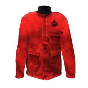 outlaw Red welding jacket