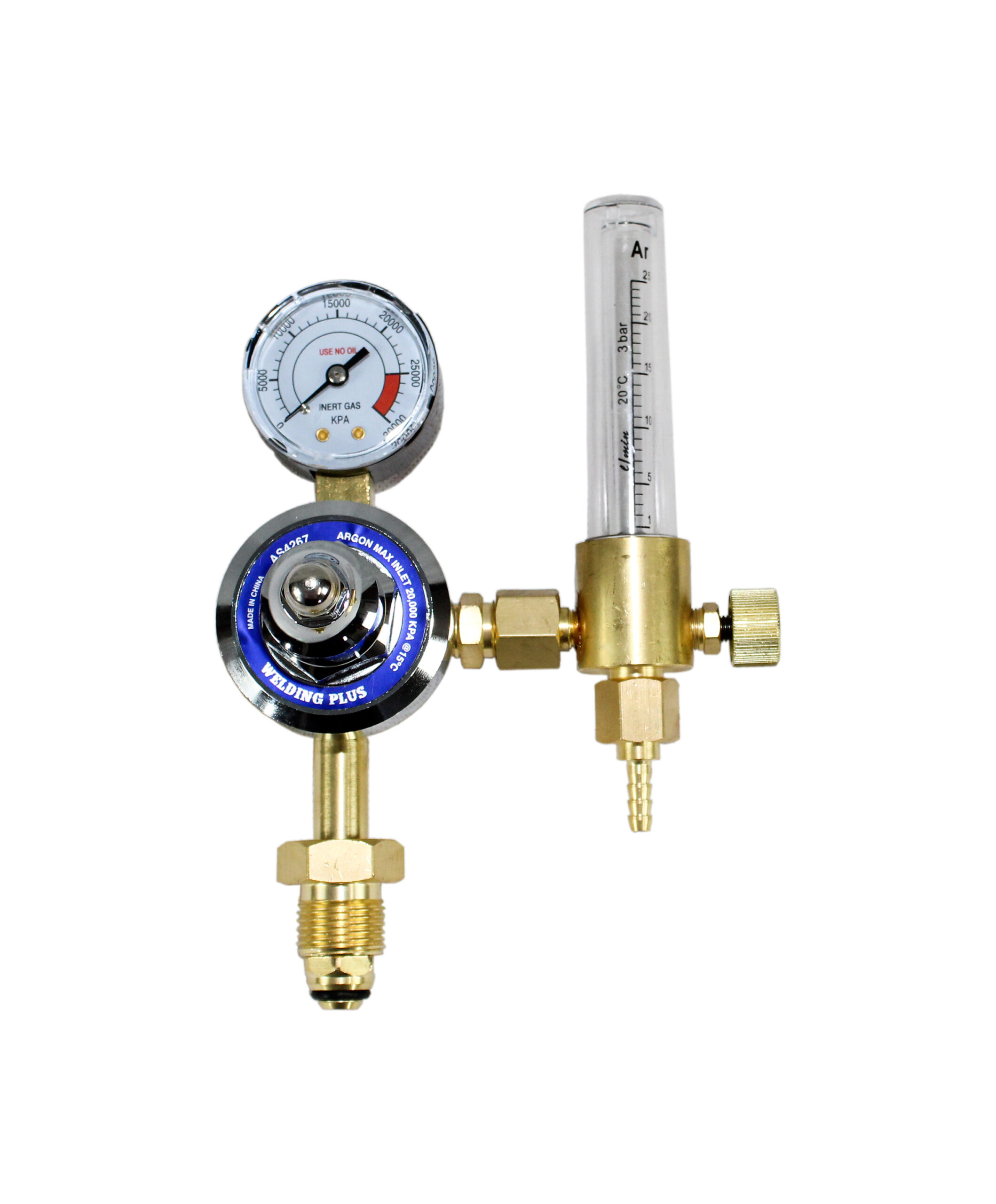 PowerWeld Argon Regulator-Flowmeter