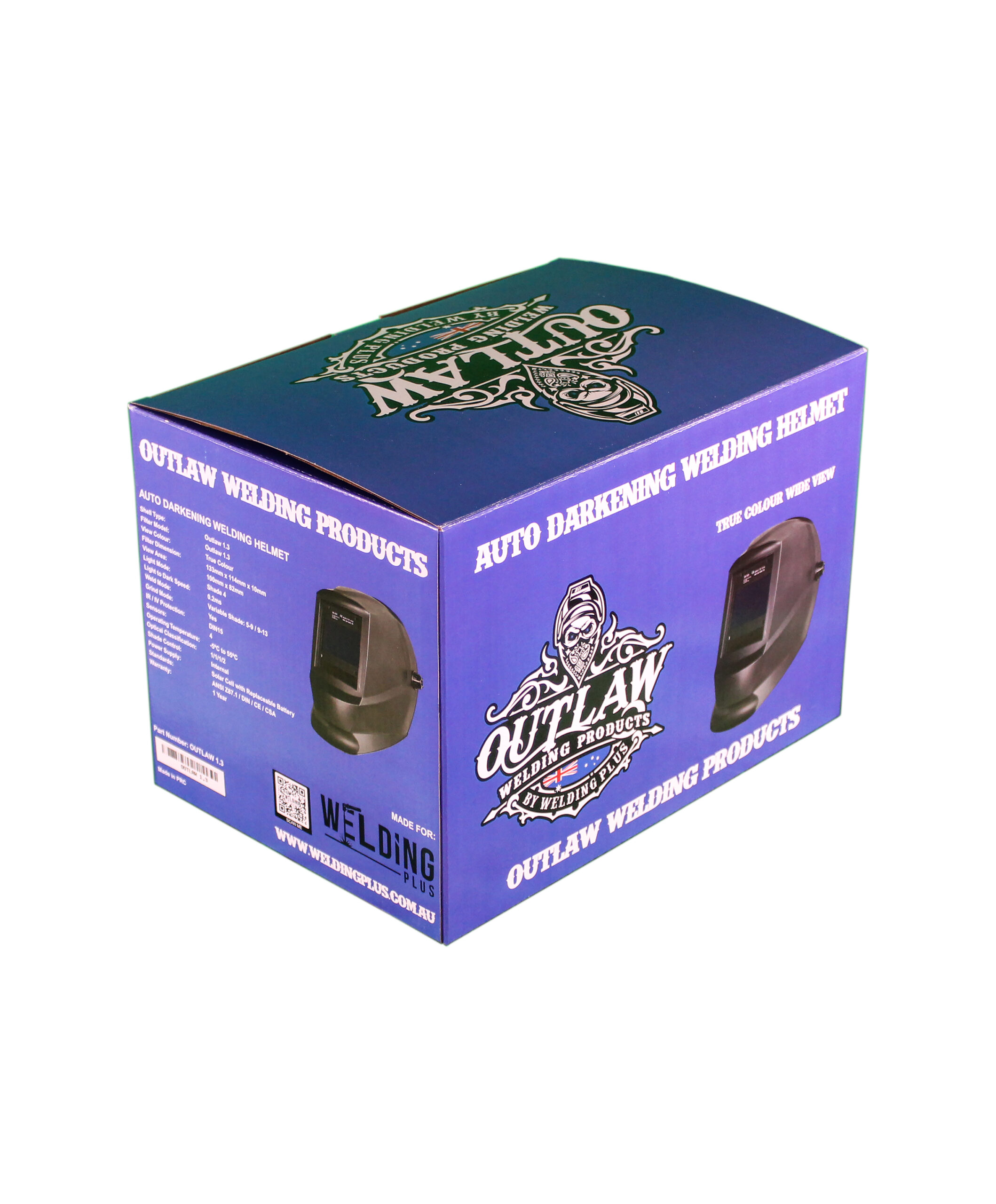 OUTLAW 1.3 HELMET Welding Plus